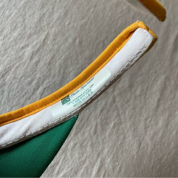 Vintage Oregon Ducks Visor Hat Classic Sportswear Made in USA Excel Condition - Picture 8 of 15